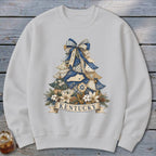 Kentucky Faux Patchwork Christmas Tree Sweatshirt