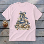 Kentucky Faux Patchwork Christmas Tree Youth Tee