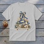 Kentucky Faux Patchwork Christmas Tree Youth Tee