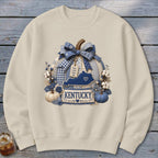 Kentucky Faux Patchwork Pumpkin Sweatshirt