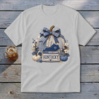 Kentucky Faux Patchwork Pumpkin Youth Tee
