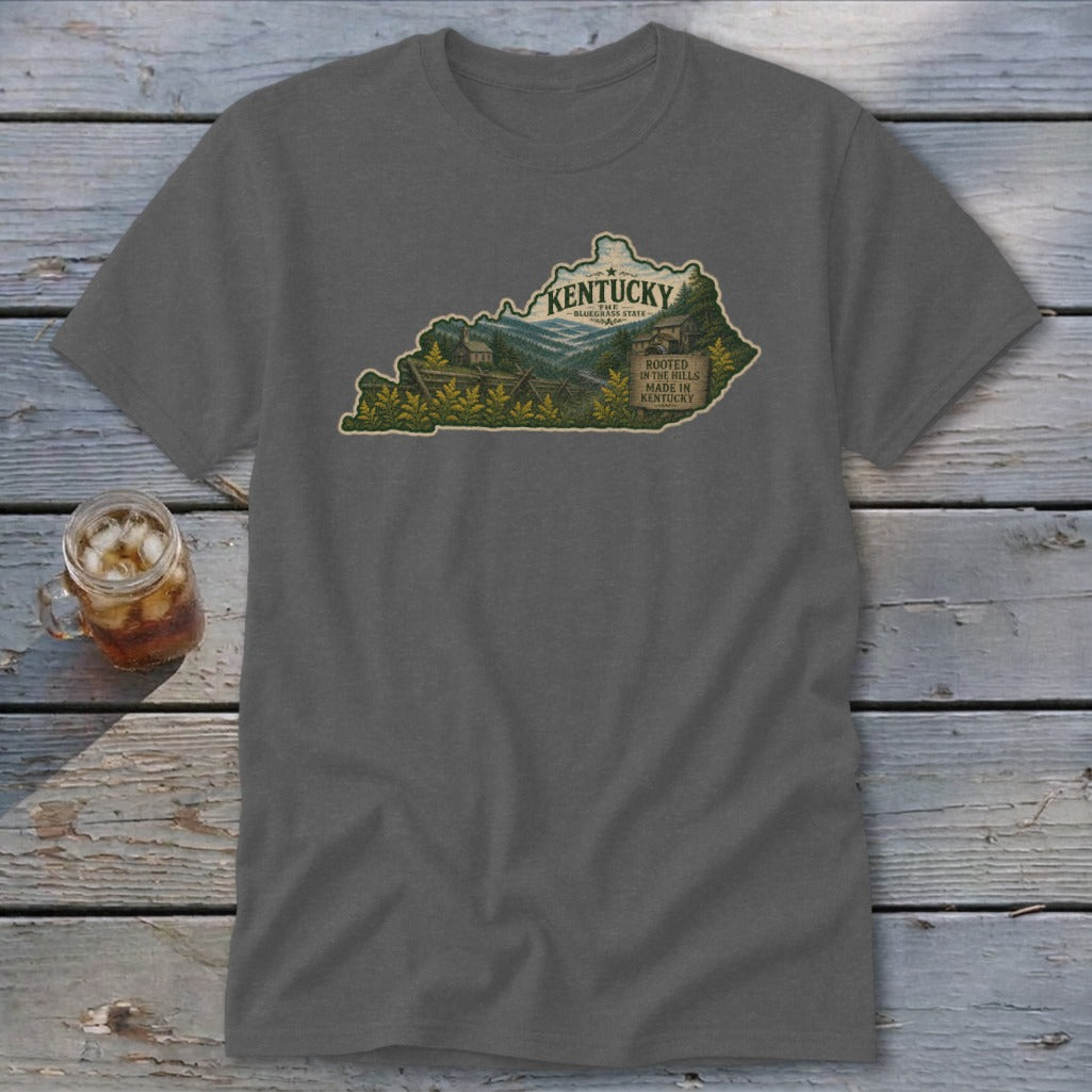 Kentucky Homeplace Scene Classic Tee