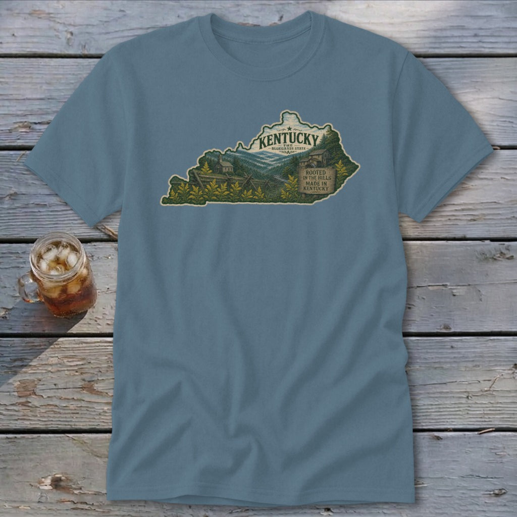 Kentucky Homeplace Scene Classic Tee