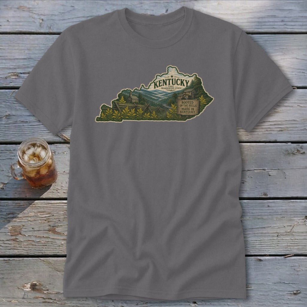 Kentucky Homeplace Scene Classic Tee