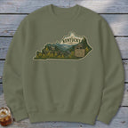 Kentucky Homeplace Scene Sweatshirt
