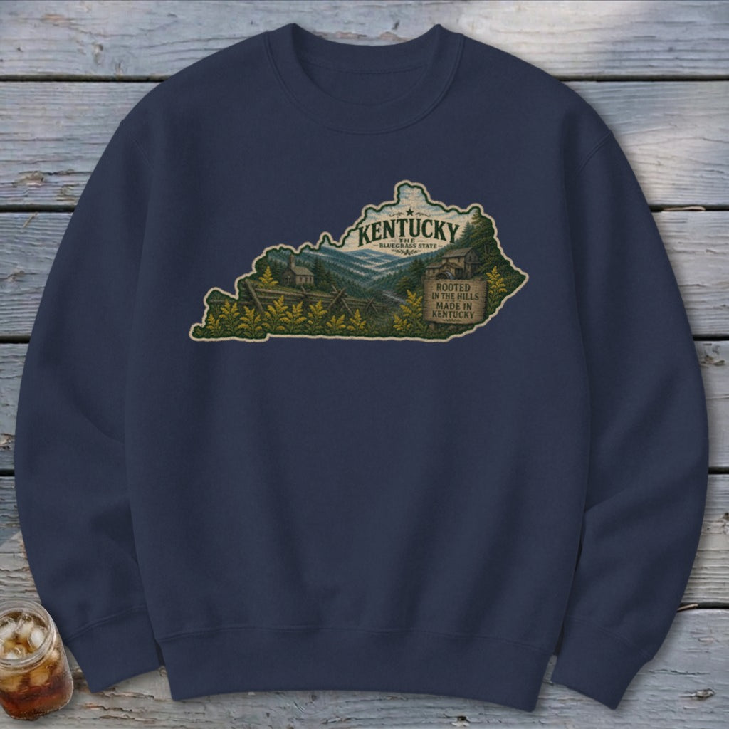 Kentucky Homeplace Scene Sweatshirt