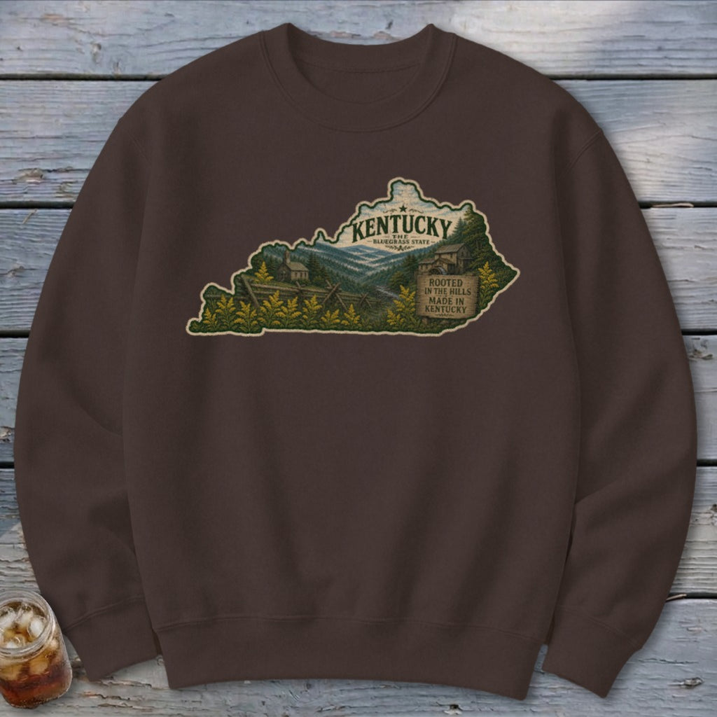 Kentucky Homeplace Scene Sweatshirt