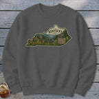 Kentucky Homeplace Scene Sweatshirt