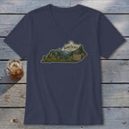 Kentucky Homeplace Scene V-neck