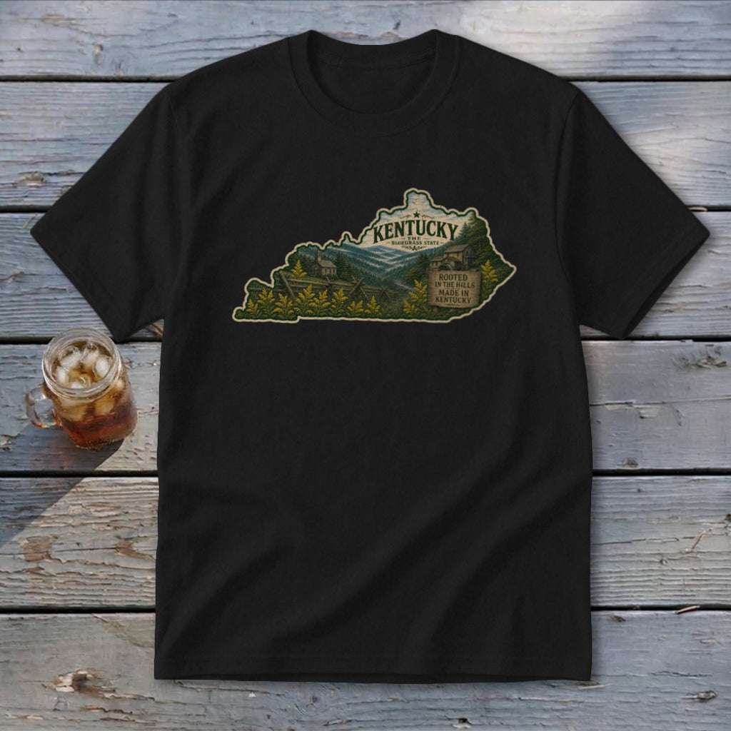 Kentucky Homeplace Scene Youth Tee