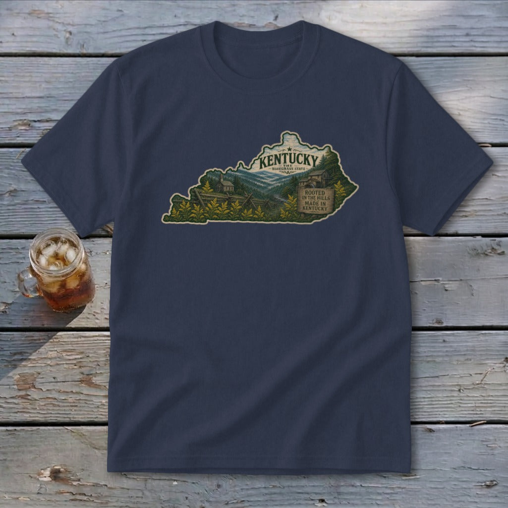 Kentucky Homeplace Scene Youth Tee
