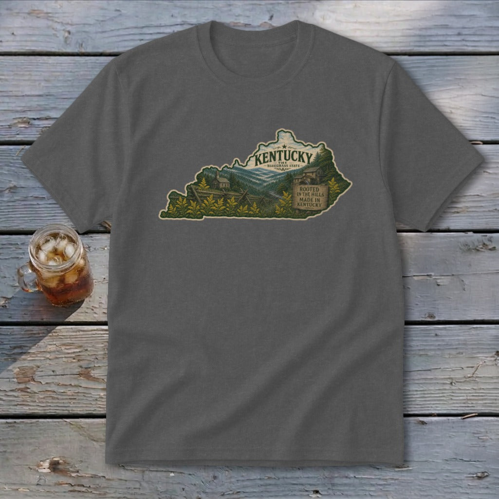 Kentucky Homeplace Scene Youth Tee