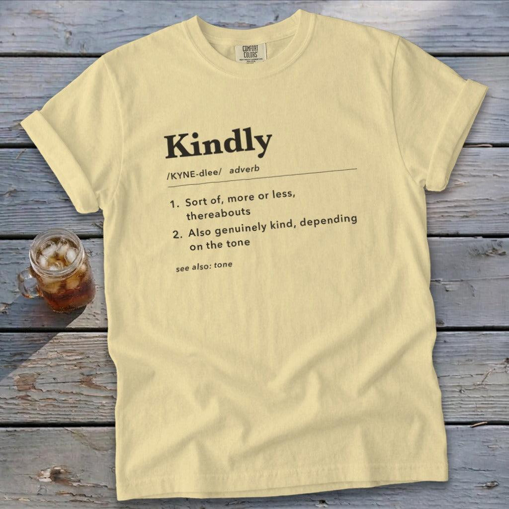 Kindly Definition Signature Tee