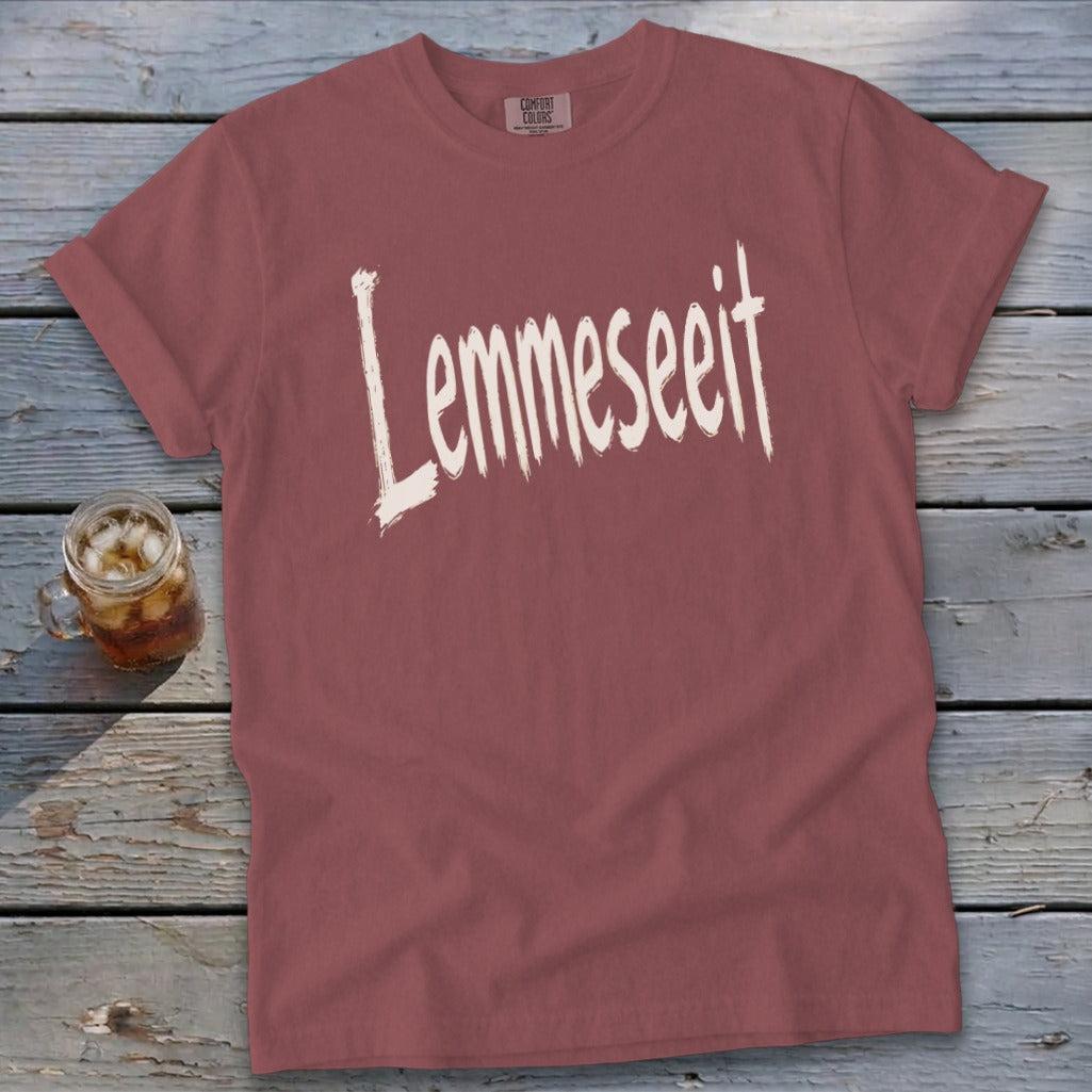 Lemmeseeit Signature Tee