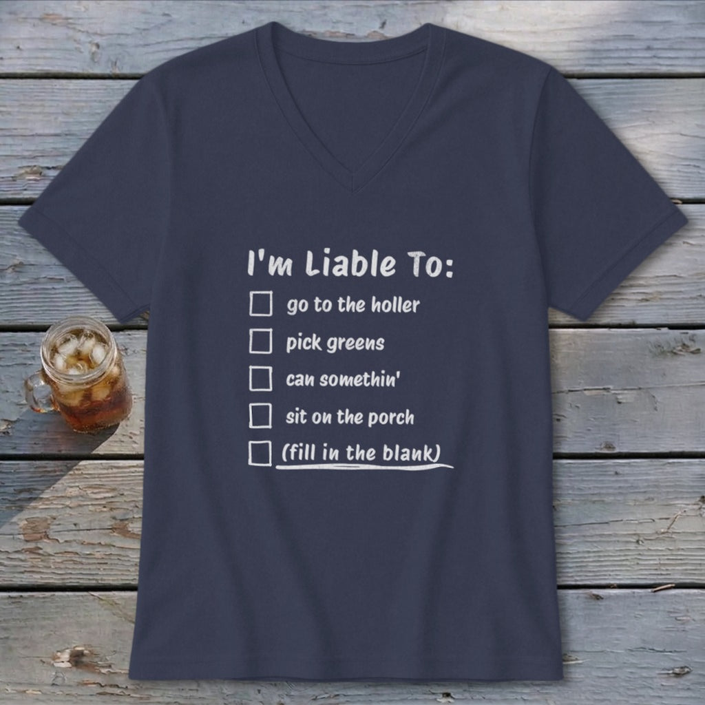 Liable To Can Something V-neck