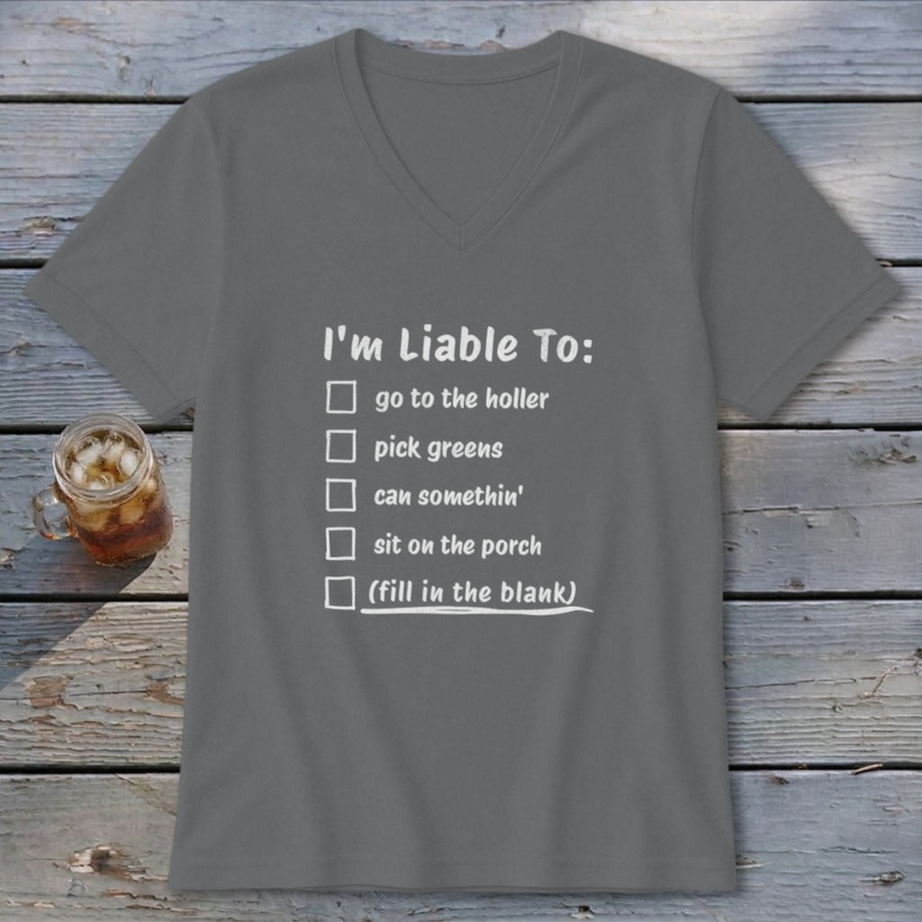 Liable To Can Something V-neck