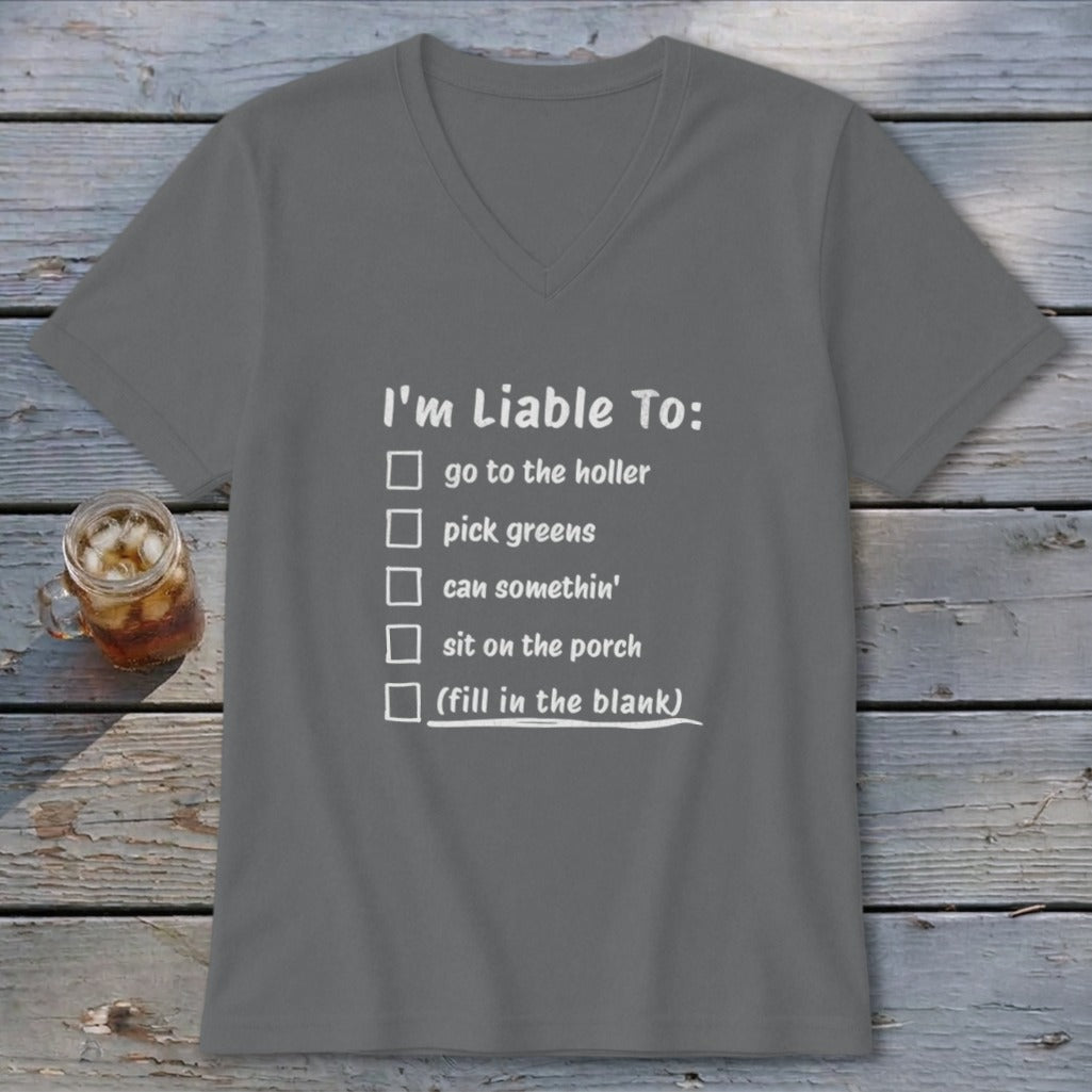 Liable To Can Something V-neck