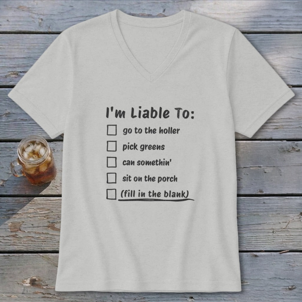 Liable To Can Something V-neck