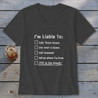 Liable To Miss Home V-neck