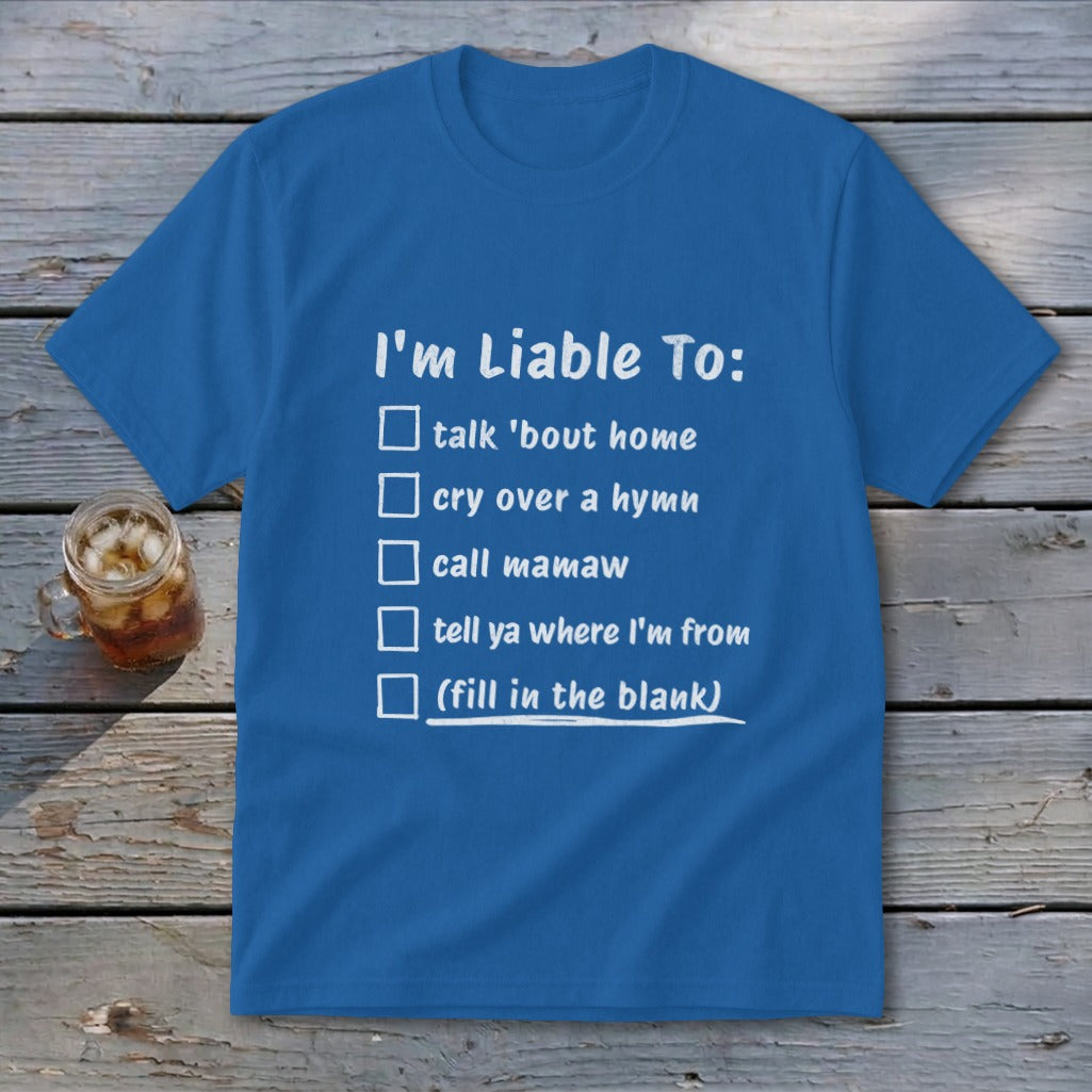 Liable To Miss Home Youth Tee