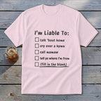 Liable To Miss Home Youth Tee