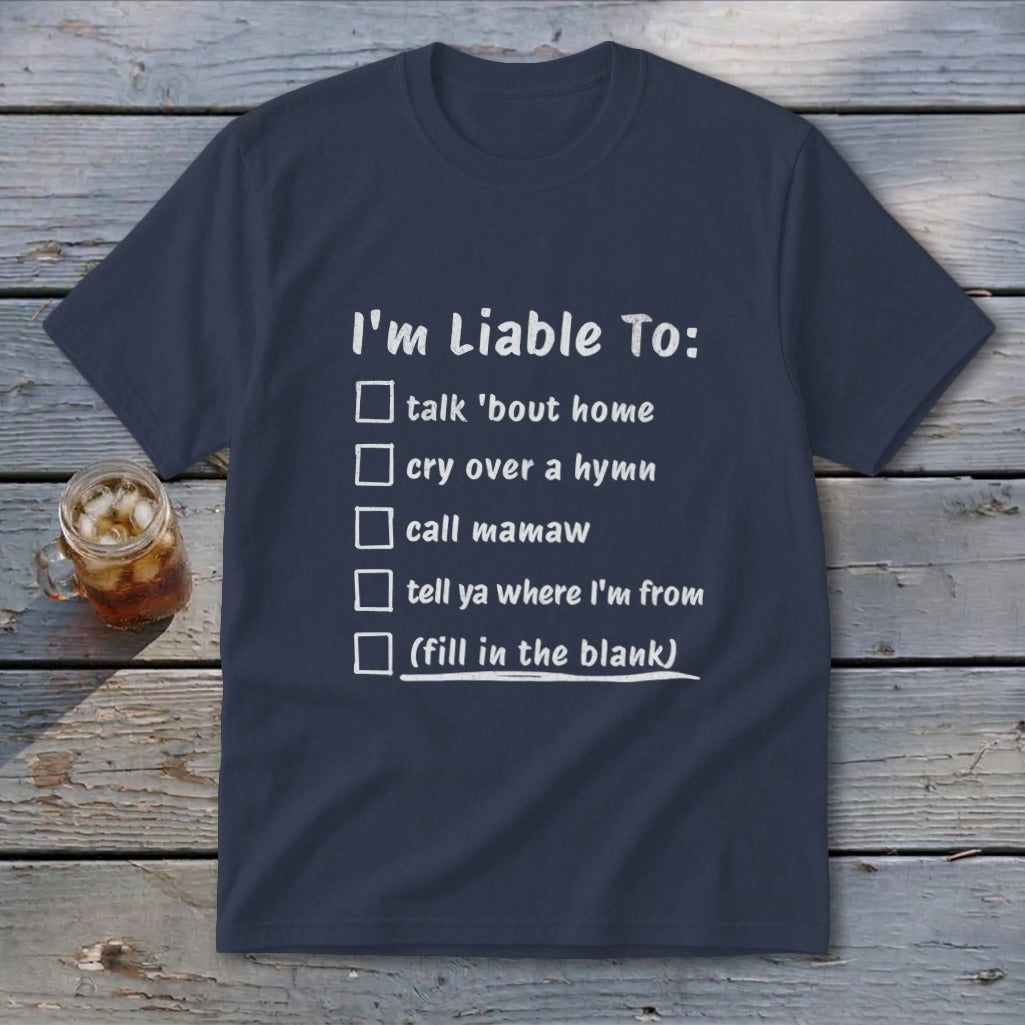 Liable To Miss Home Youth Tee