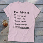 Liable To Sass Softstyle Tee