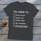 Liable To Sass Softstyle Tee