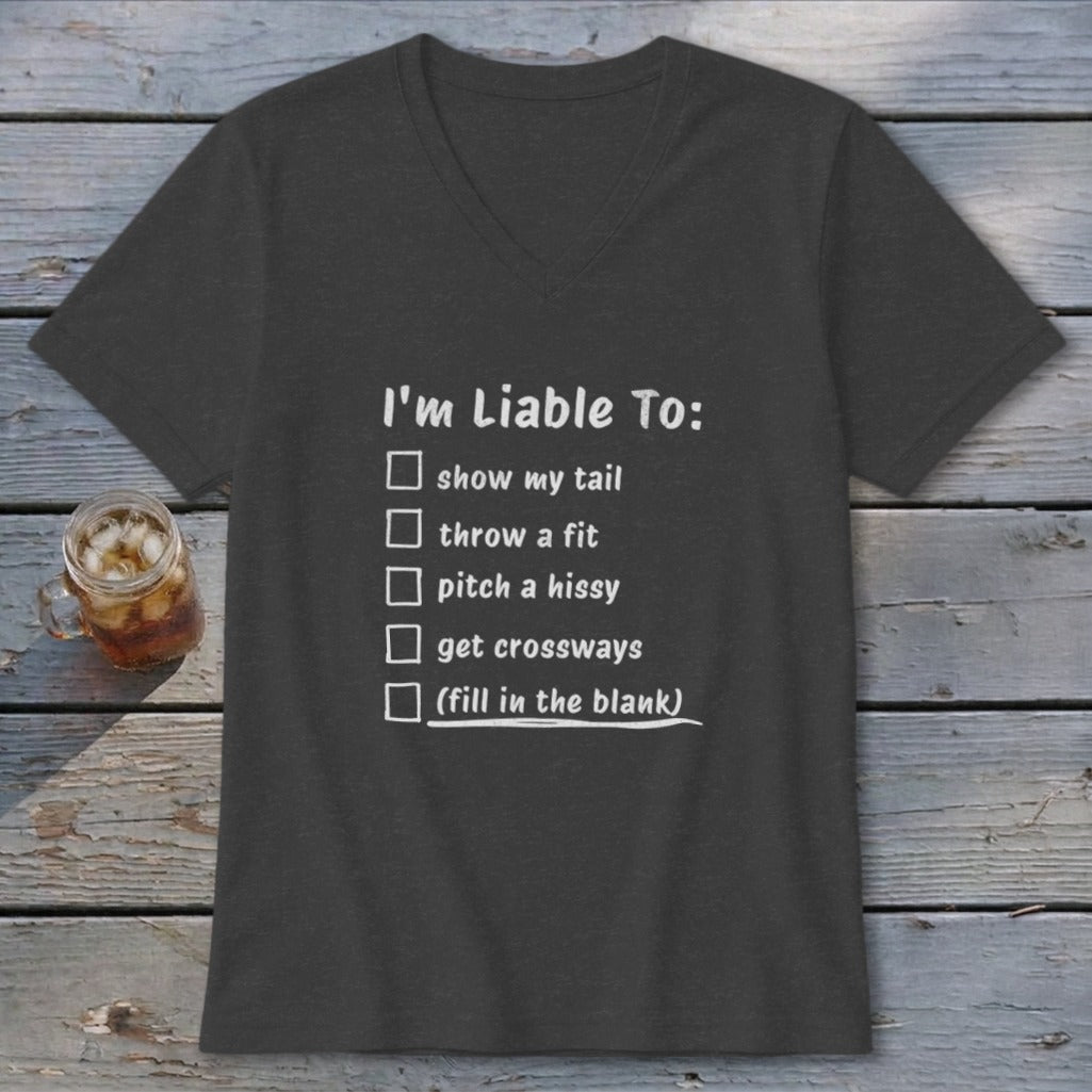 Liable To Sass V-neck
