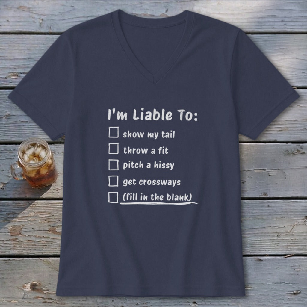 Liable To Sass V-neck
