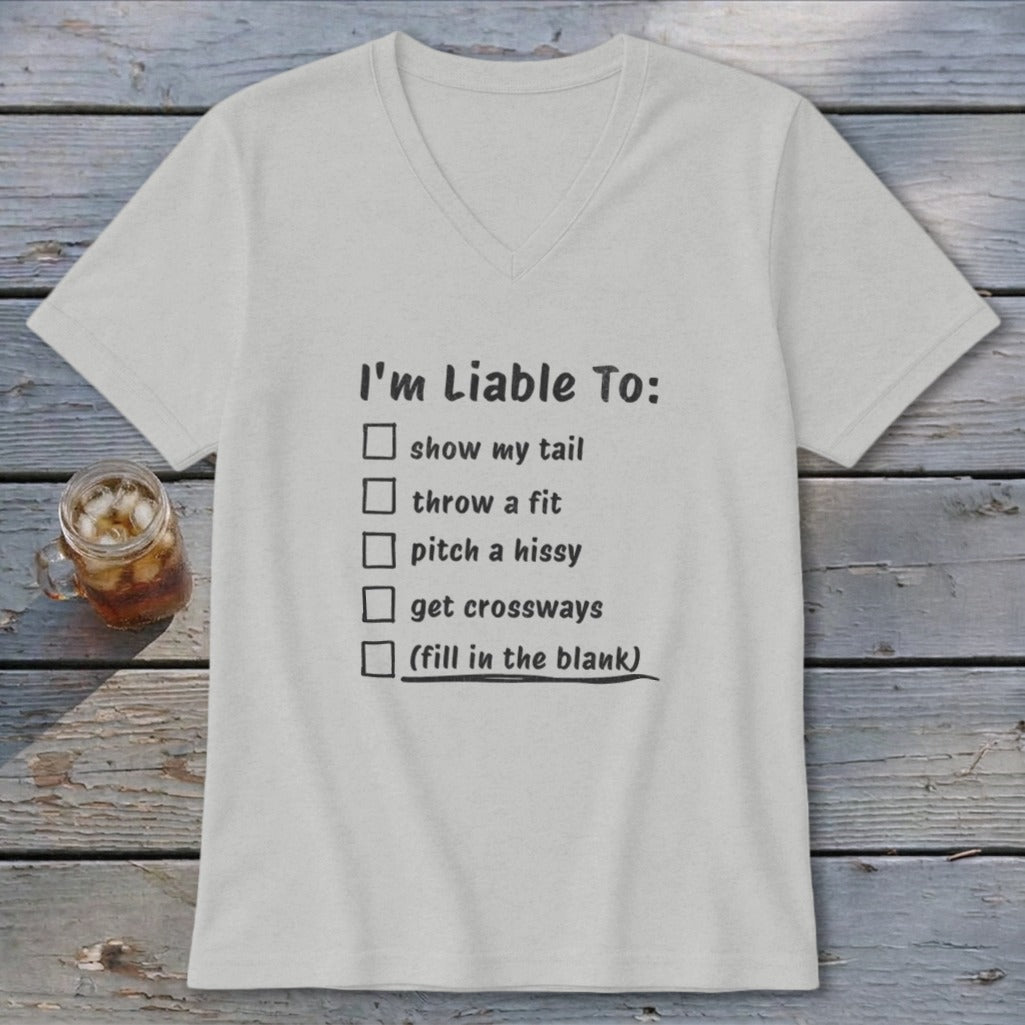 Liable To Sass V-neck