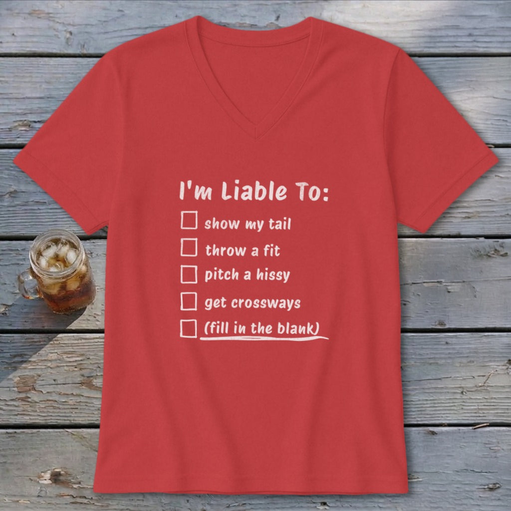 Liable To Sass V-neck