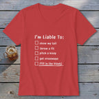 Liable To Sass V-neck