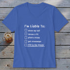 Liable To Sass V-neck