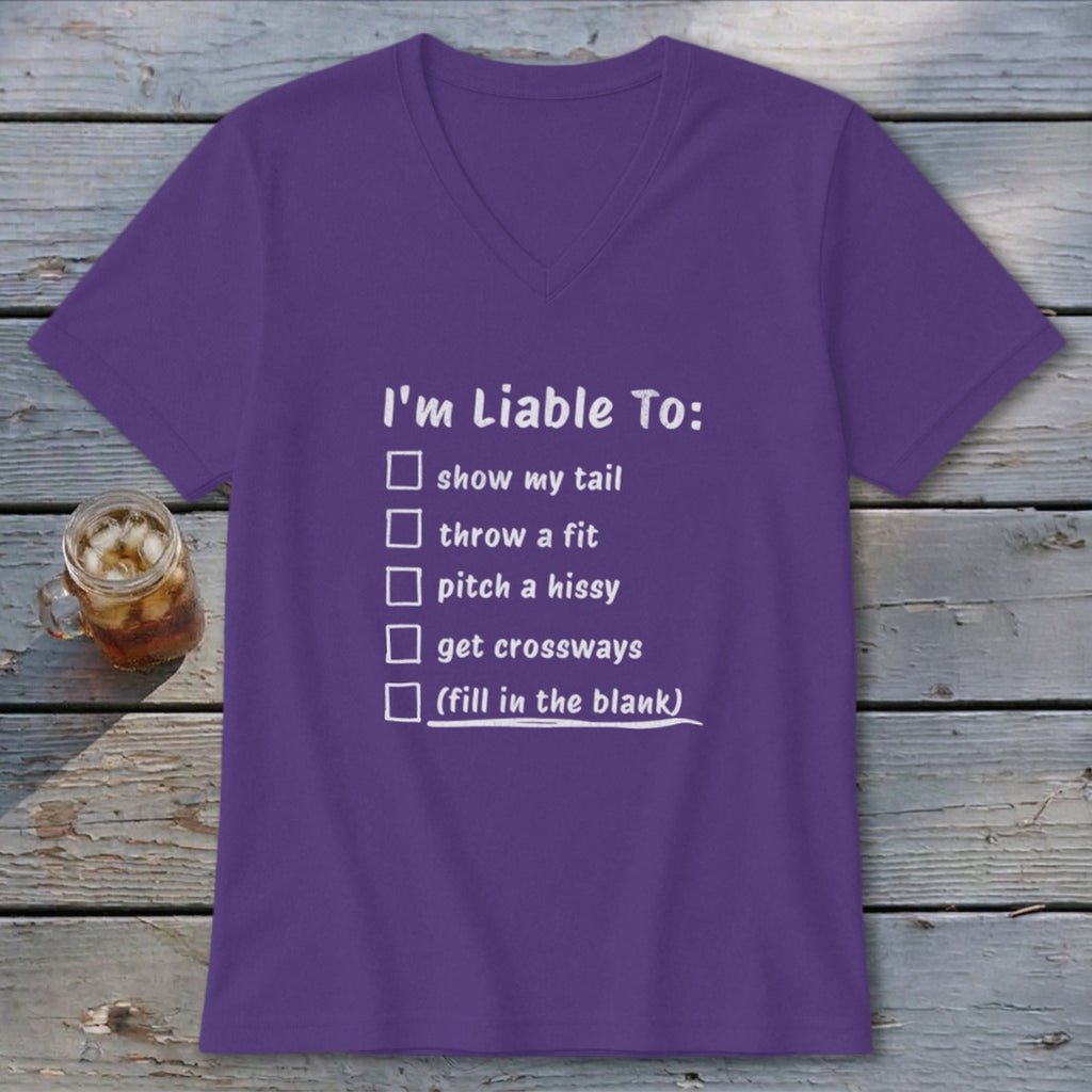 Liable To Sass V-neck