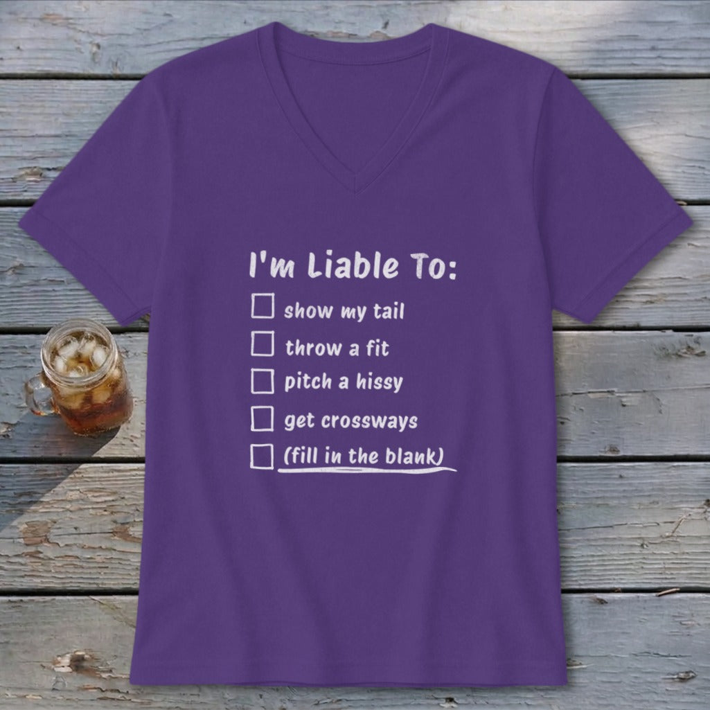 Liable To Sass V-neck
