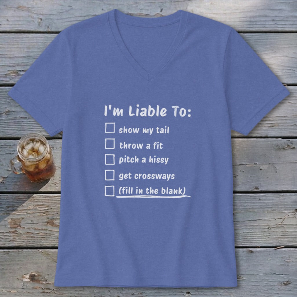 Liable To Sass V-neck