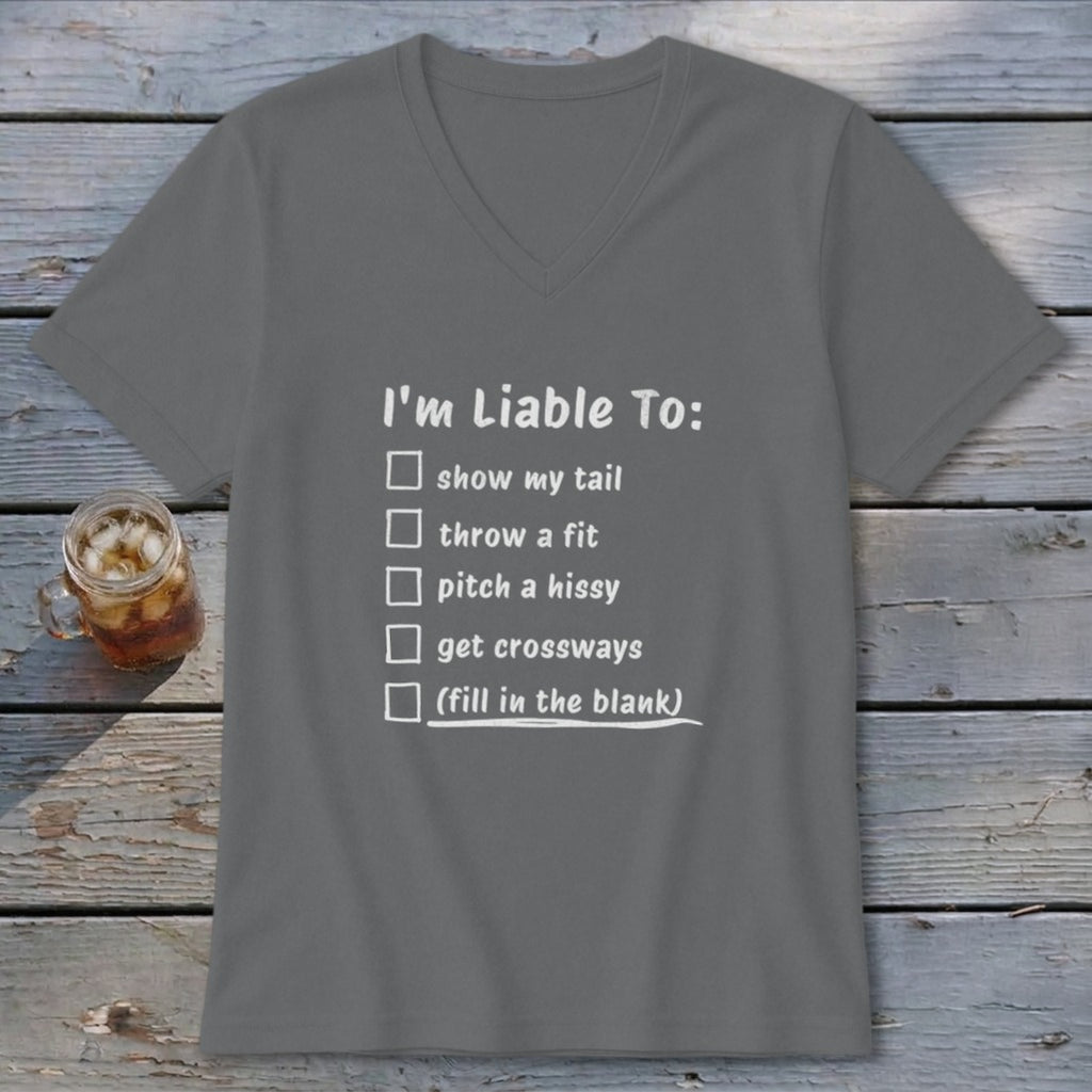 Liable To Sass V-neck