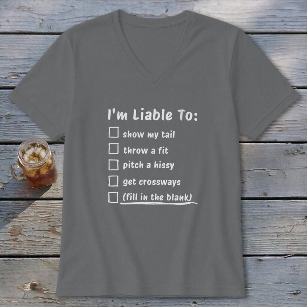Liable To Sass V-neck