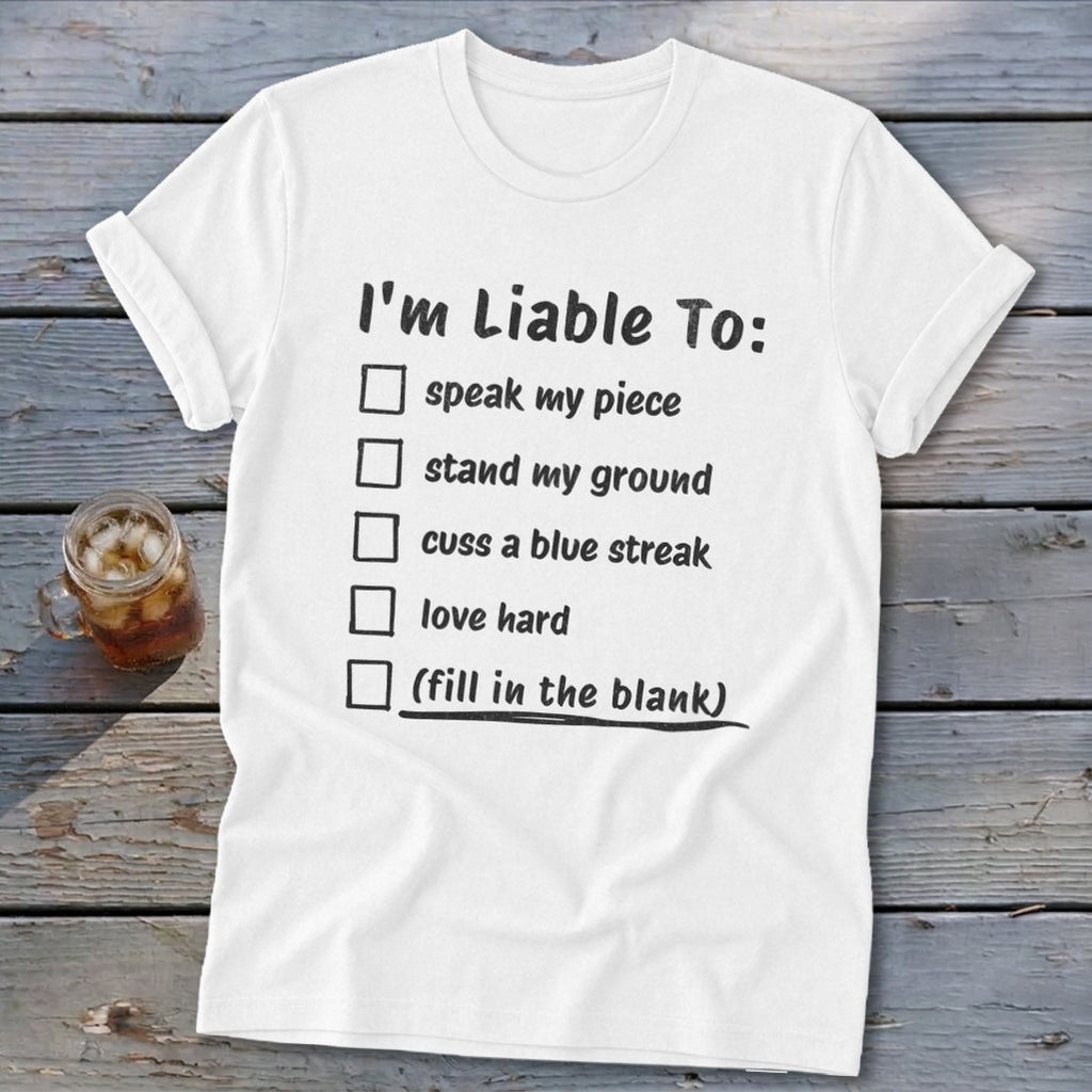 Liable To Stand Strong Softstyle Tee