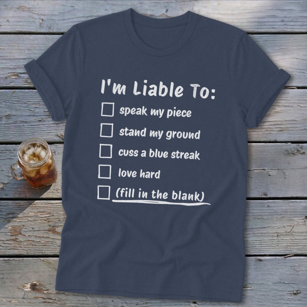 Liable To Stand Strong Softstyle Tee