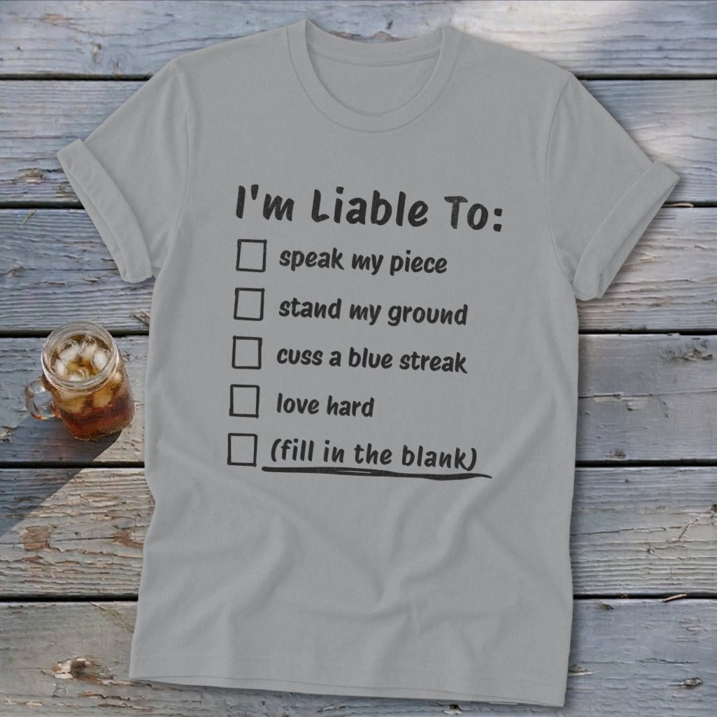 Liable To Stand Strong Softstyle Tee