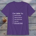 Liable To Stand Strong V-neck