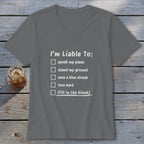 Liable To Stand Strong V-neck