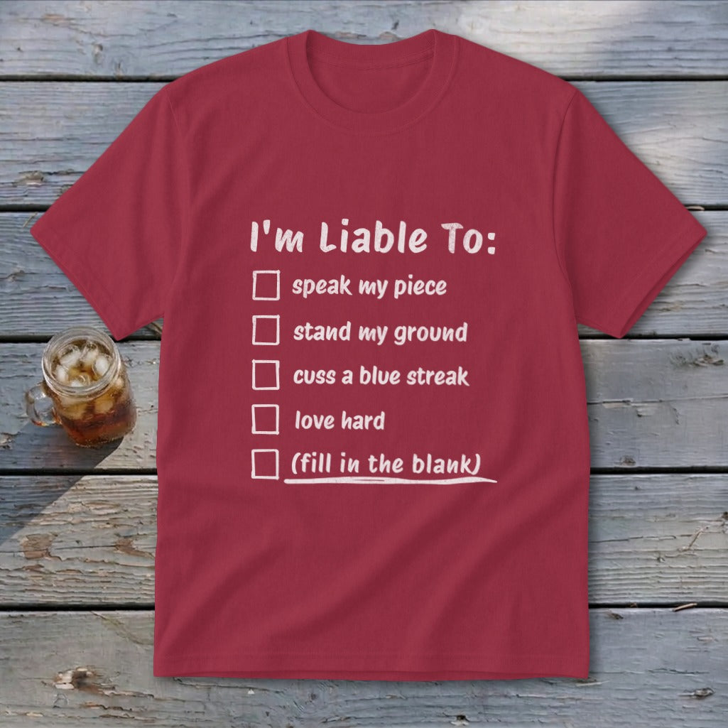 Liable To Stand Strong Youth Tee
