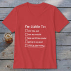 Liable To Stir Trouble V-neck