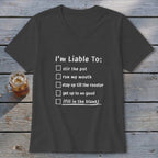 Liable To Stir Trouble V-neck