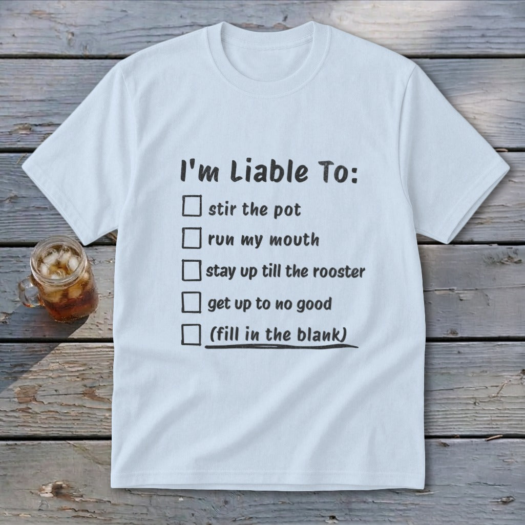 Liable To Stir Trouble Youth Tee