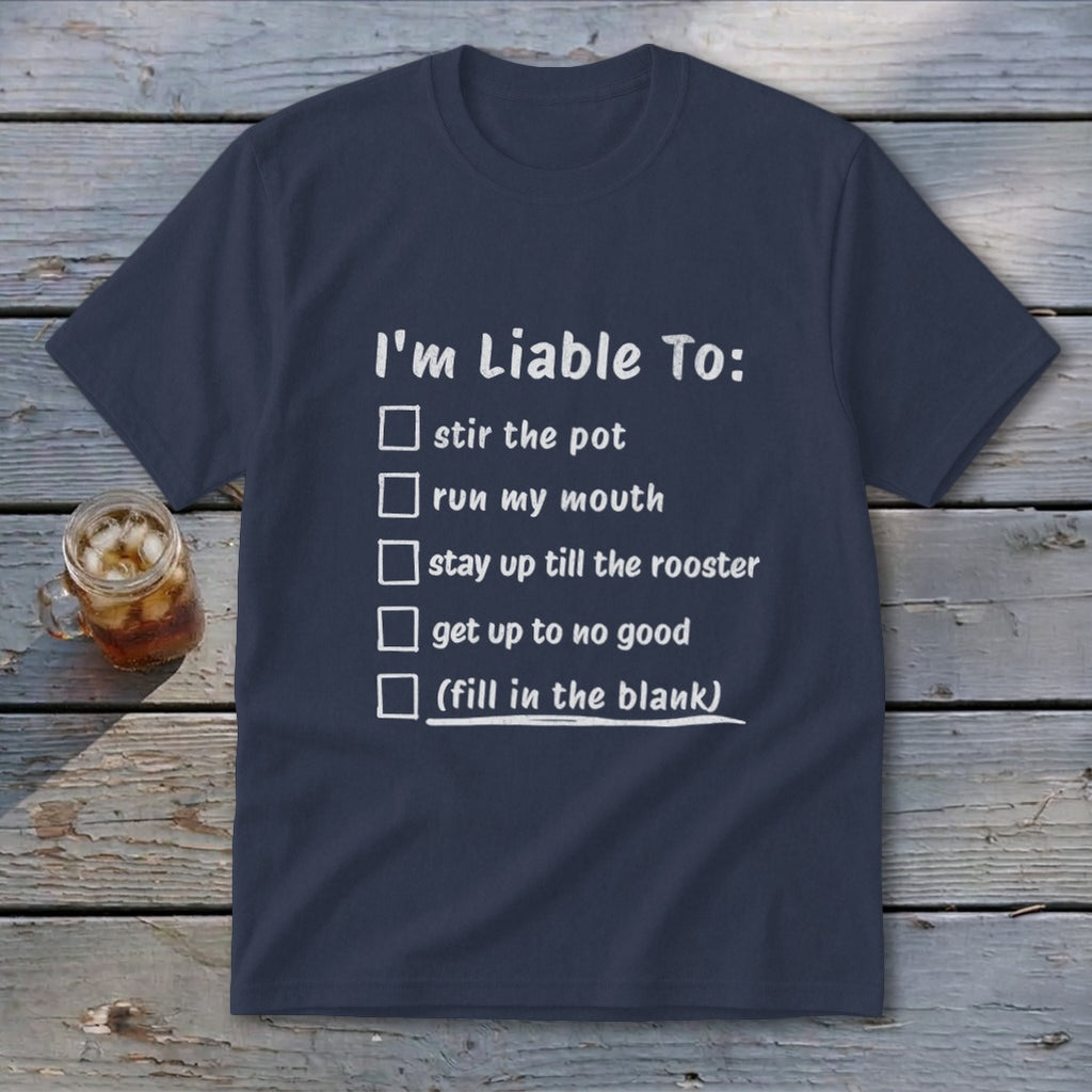 Liable To Stir Trouble Youth Tee