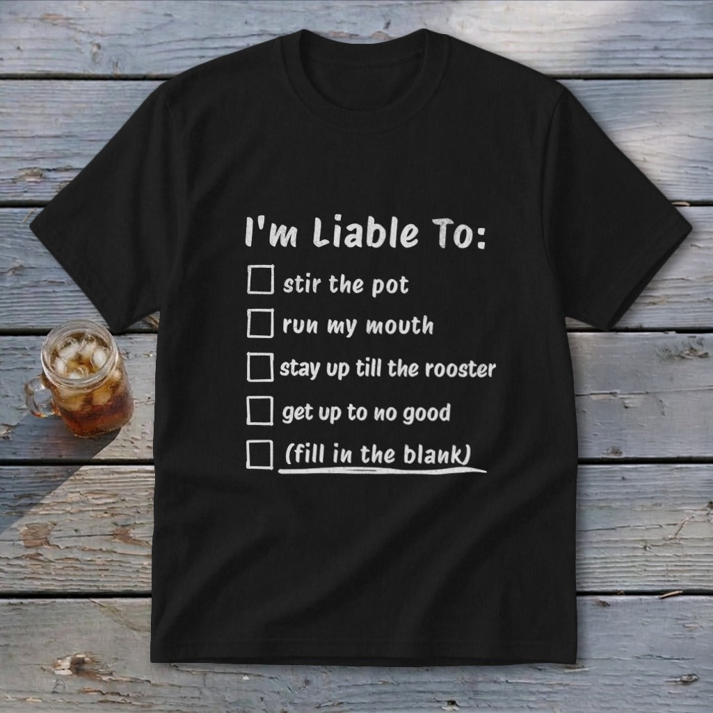 Liable To Stir Trouble Youth Tee